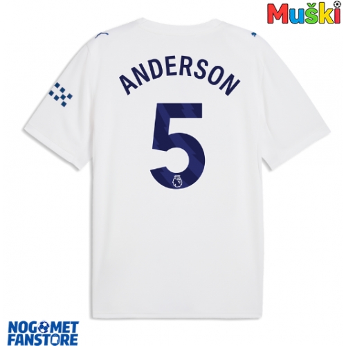 Manchester City Elliot Anderson #5 Rezervni Dres 2026-27 Kratak Rukav